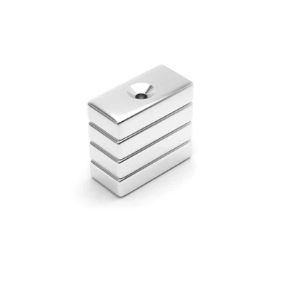Flush Mount Ferhyrndir, niðursokknir Neodymium seglar með miklum togkrafti